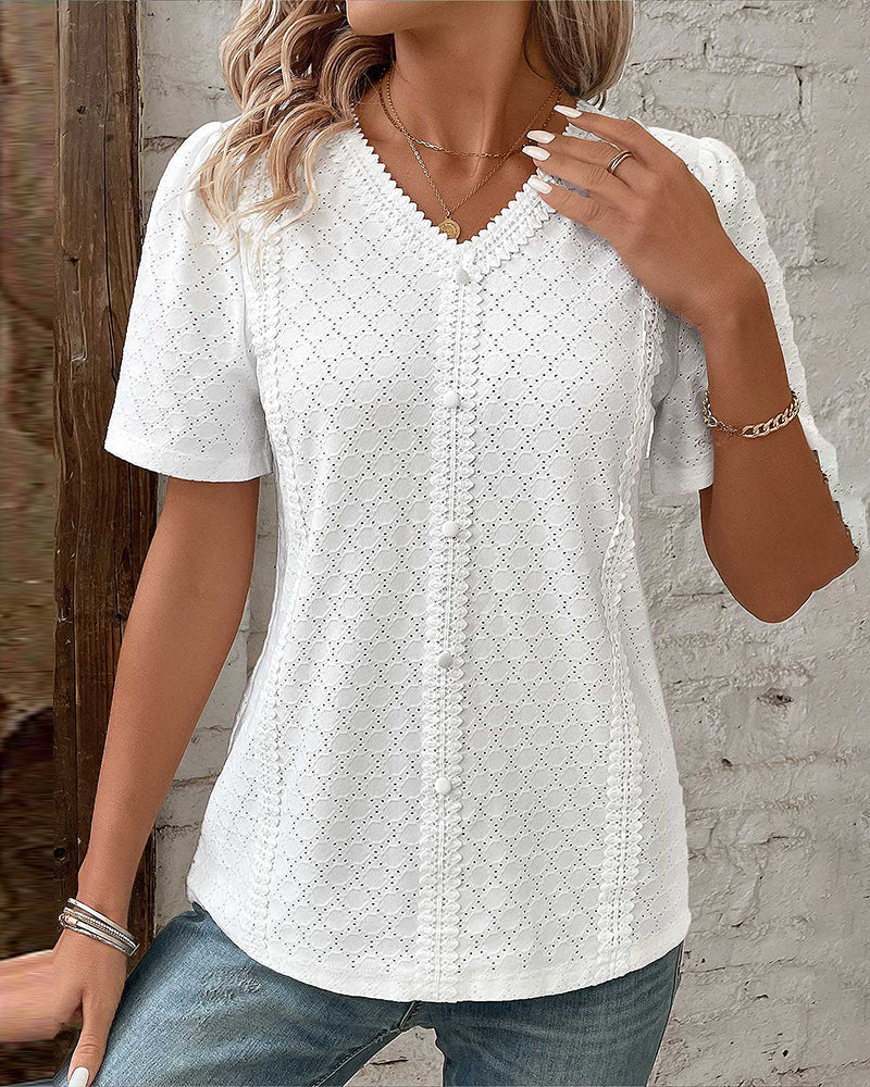 Rika Blouse | Women's Casual Summer Top