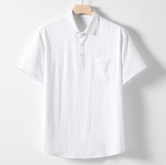 Roeland Polo | Men's Linen Polo