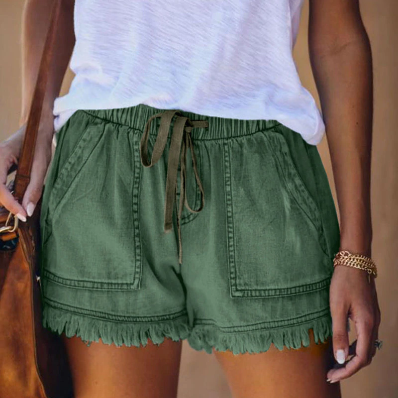 Roeline Shorts | Women's Stretch Denim Shorts