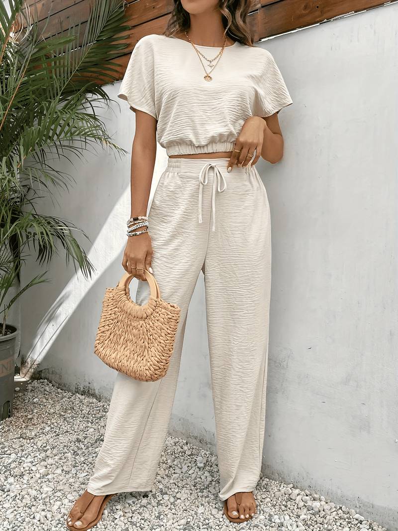 Romana Set | Women's Top and Trousers Summer Set