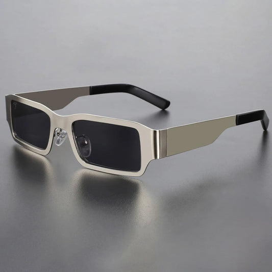 Harry Rectangular Frame Sunglasses | Dark Lenses Full Rim Sunglasses