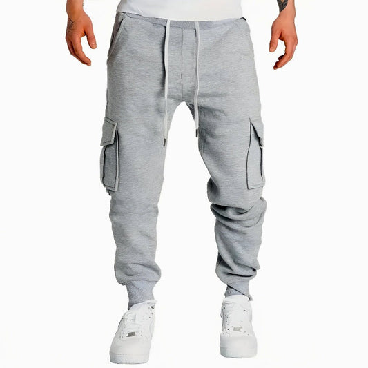 Oliver Relaxed Fit Cargo Joggers | Cargo Pockets Drawstring Waist Joggers