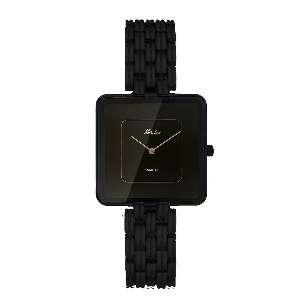 Isla Square Case Wristwatch | Link Bracelet Dial Wristwatch