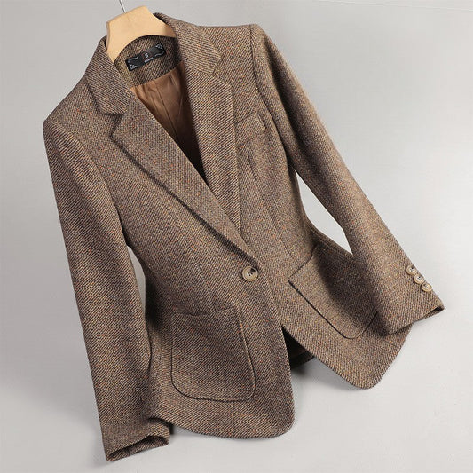 Isla Tailored Blazer | Collared Single Breasted Blazer