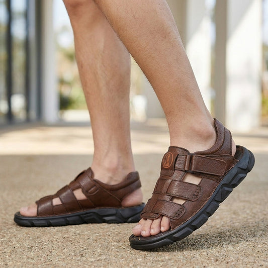 Oscar Orthopedic Low-Top Sport Sandal | Closed Toe Adjustable Straps Sport Sandal