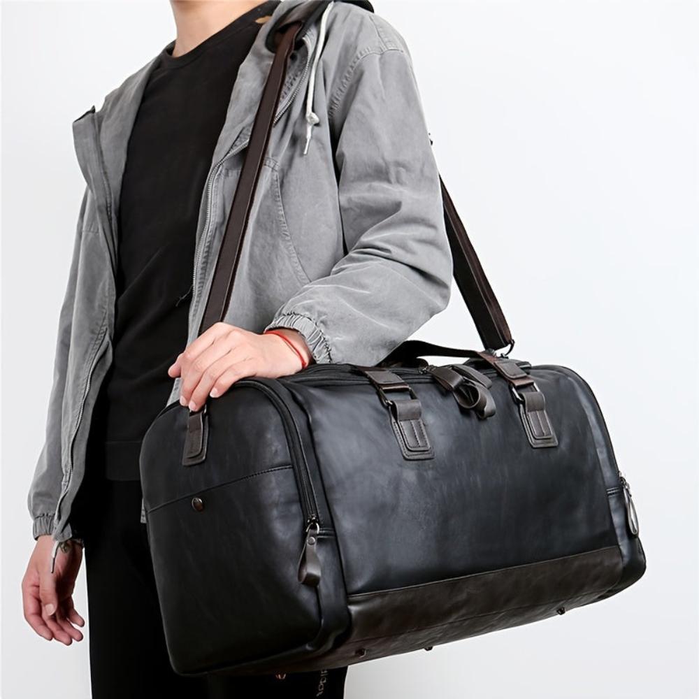 Oliver Duffle Bag | Top Handles Detachable Strap Duffle Bag