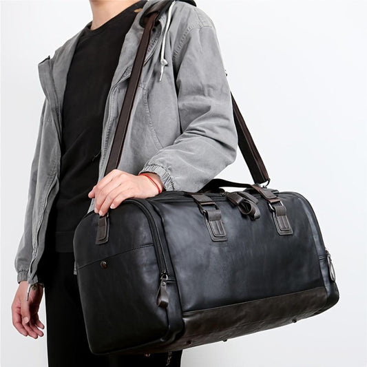 Oliver Duffle Bag | Top Handles Detachable Strap Duffle Bag
