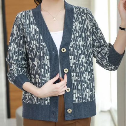 Sienna Regular Fit Cardigan | V-Neck 3/4 Sleeve Cardigan