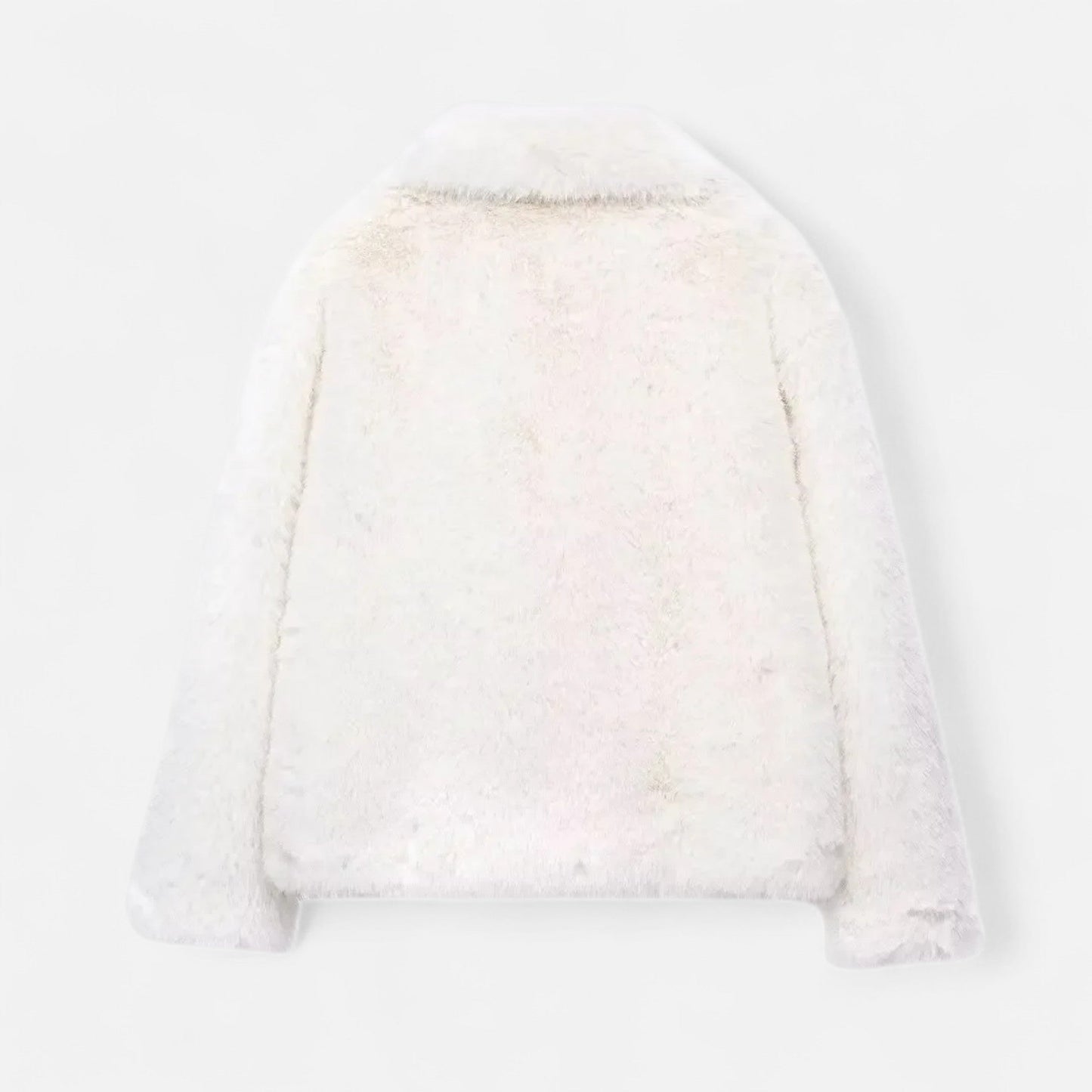 Isla Relaxed Fit Jacket | Wide Collar Fur Trim Jacket