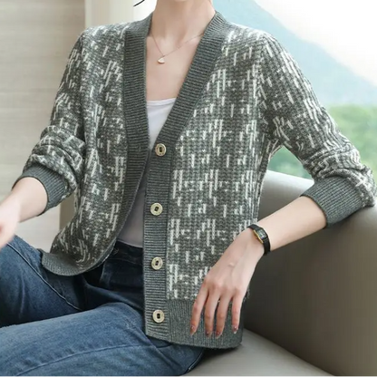 Sienna Regular Fit Cardigan | V-Neck 3/4 Sleeve Cardigan