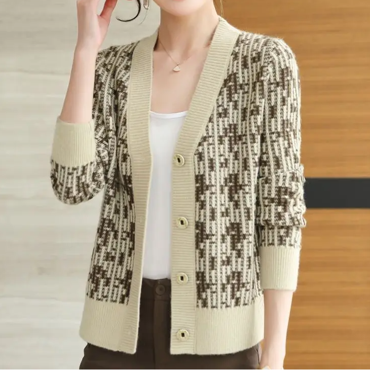 Sienna Regular Fit Cardigan | V-Neck 3/4 Sleeve Cardigan