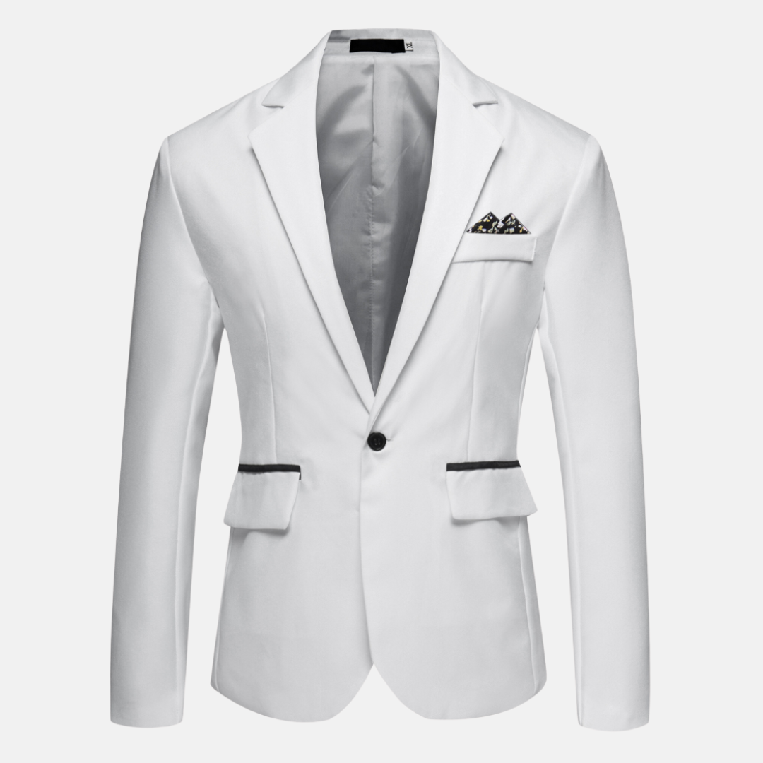 Jack Tailored Blazer | Single Breasted Button Closure Blazer