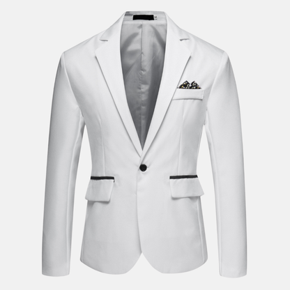 Jack Tailored Blazer | Single Breasted Button Closure Blazer