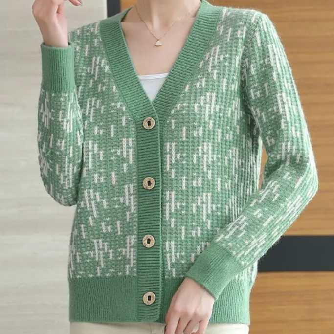 Sienna Regular Fit Cardigan | V-Neck 3/4 Sleeve Cardigan