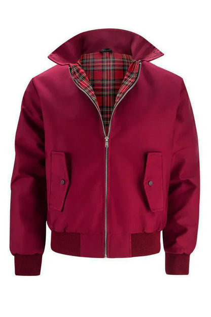Arthur Regular Fit Harrington Jacket | Collared Long Sleeve Jacket
