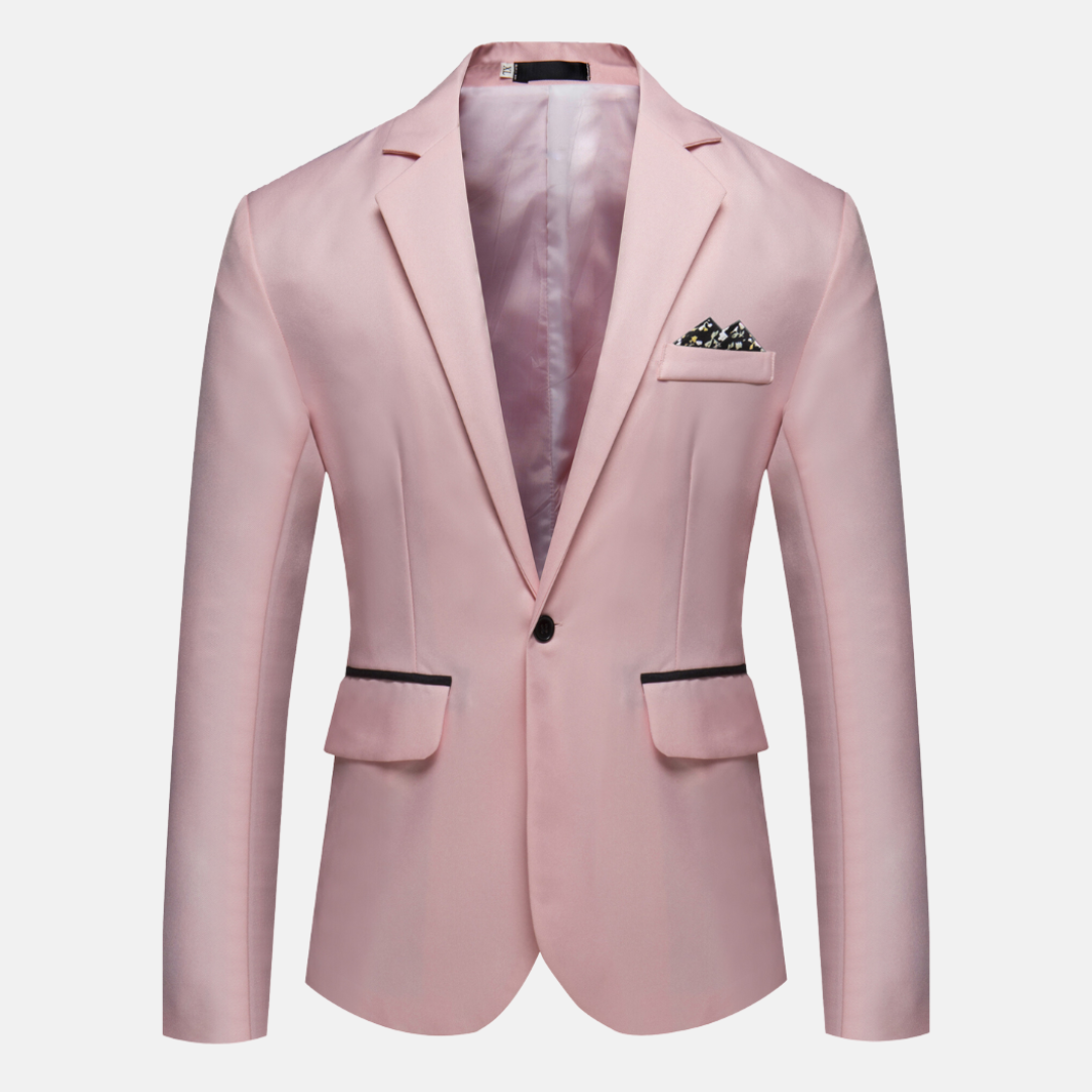 Jack Tailored Blazer | Single Breasted Button Closure Blazer