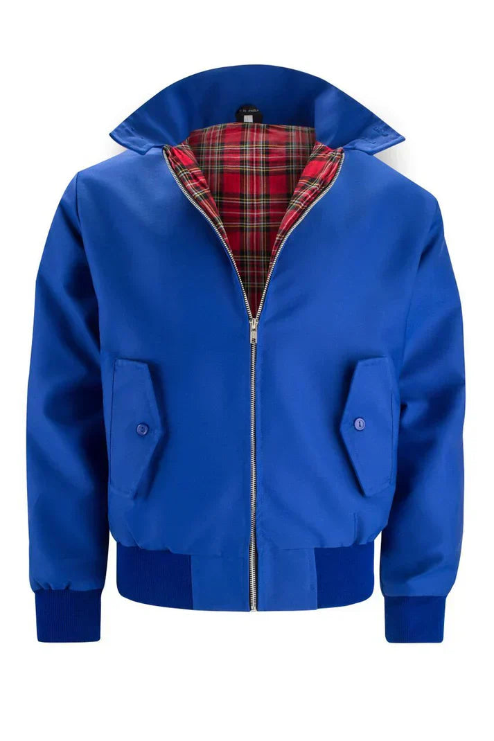 Arthur Regular Fit Harrington Jacket | Collared Long Sleeve Jacket