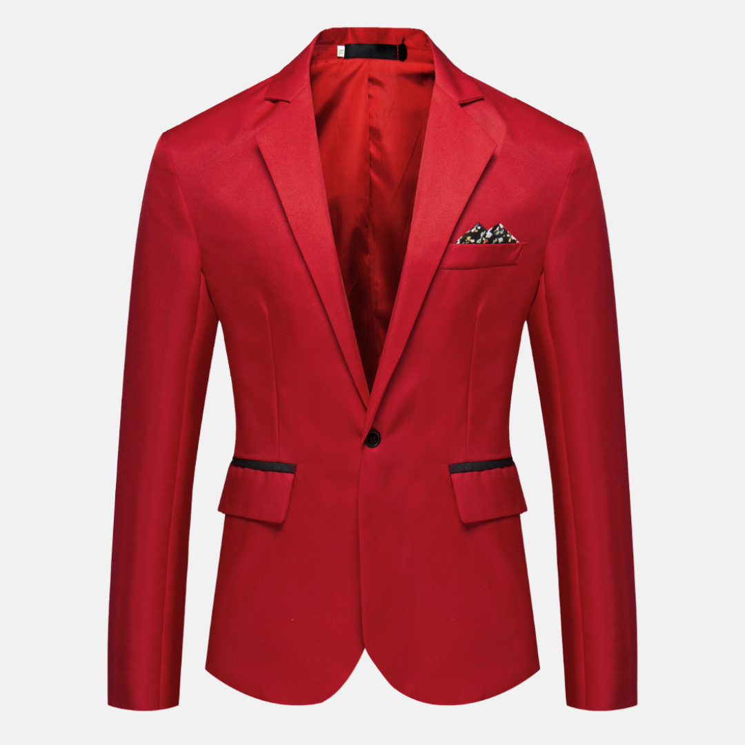 Jack Tailored Blazer | Single Breasted Button Closure Blazer