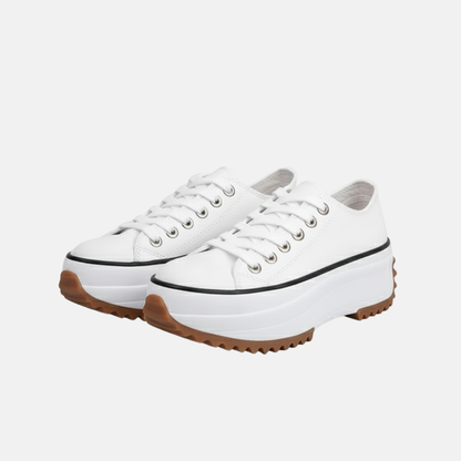 Amelia Suede Platform Sneakers | Casual Low-Top Sneakers