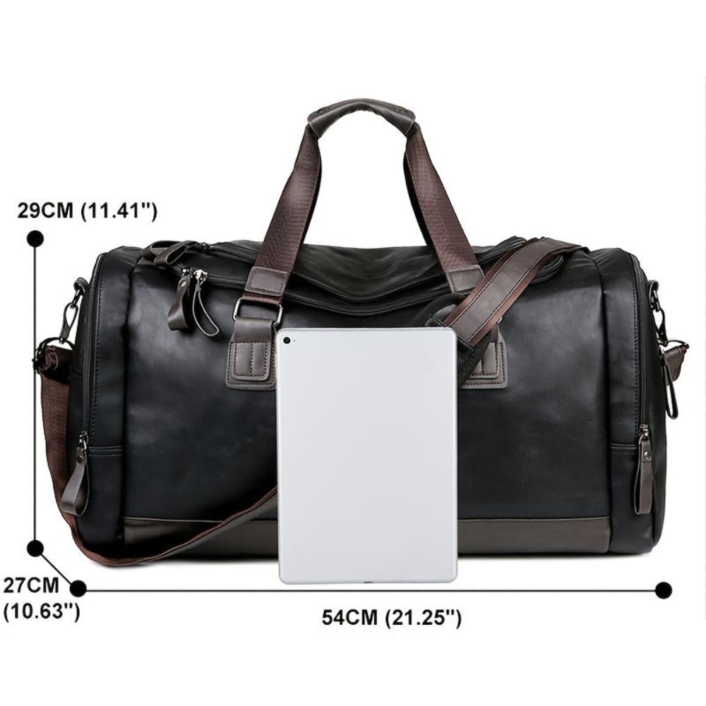 Oliver Duffle Bag | Top Handles Detachable Strap Duffle Bag