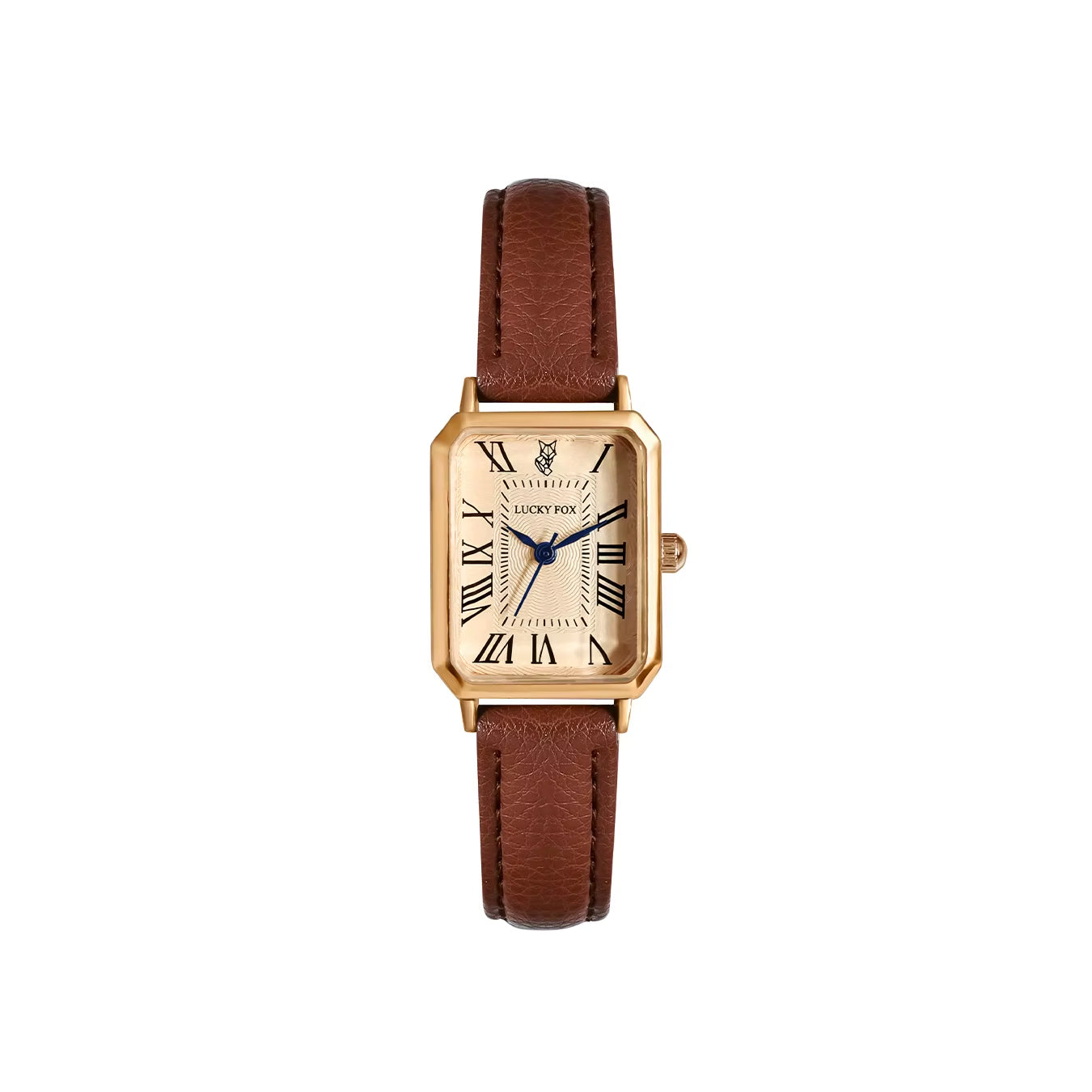 Ava Rectangular Wrist Watch | Roman Numerals Wrist Watch