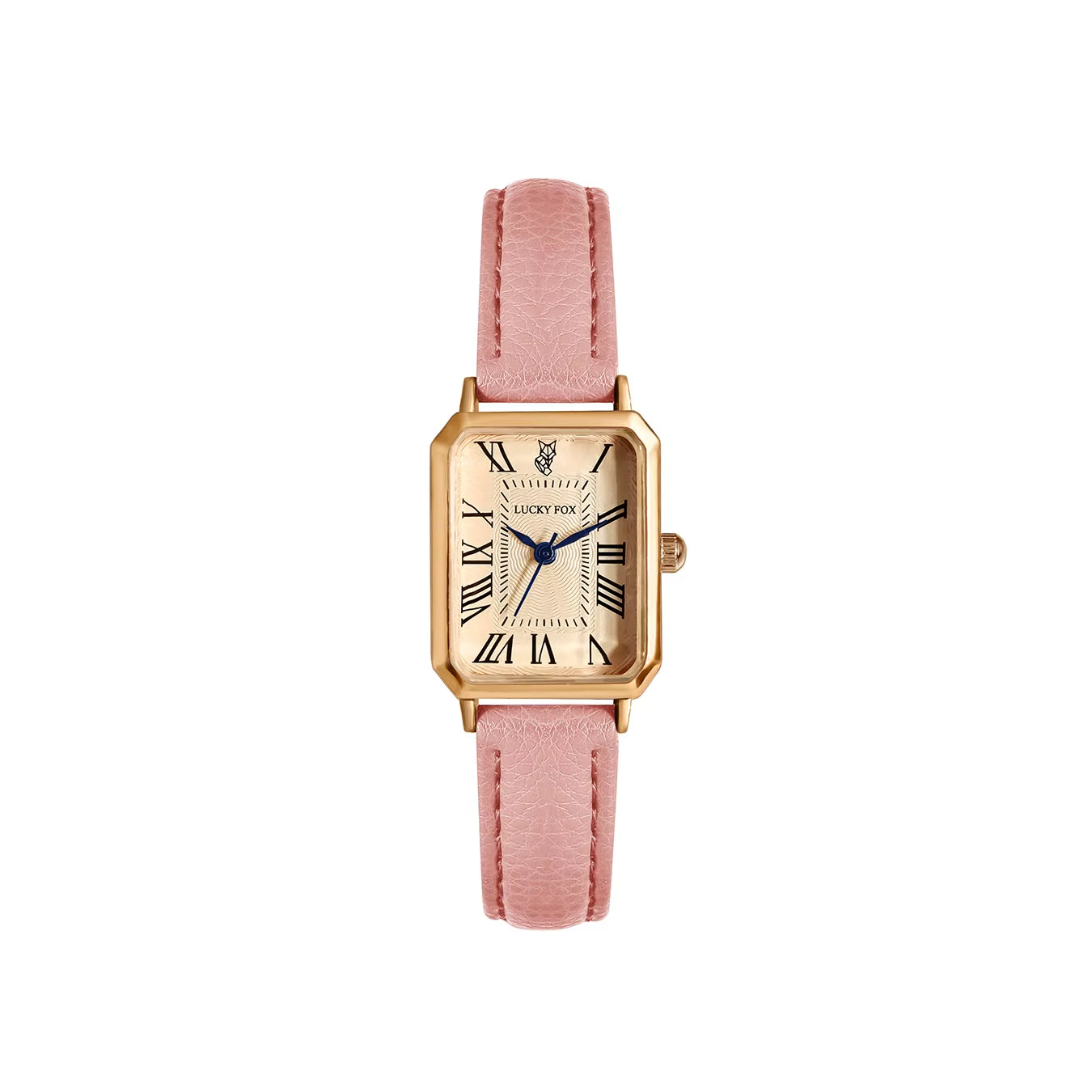 Ava Rectangular Wrist Watch | Roman Numerals Wrist Watch