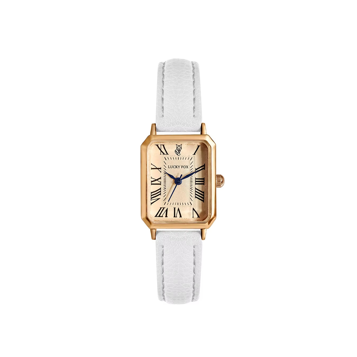 Ava Rectangular Wrist Watch | Roman Numerals Wrist Watch