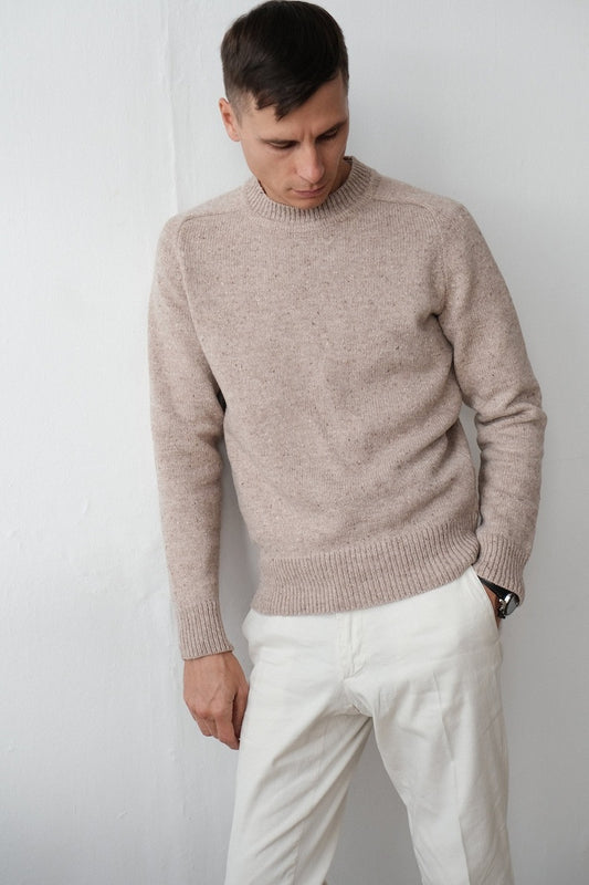 Men's Wool Warm Knitted Pullover