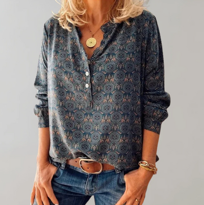 Alejandra Blouse | Long Sleeve Vintage Blouse
