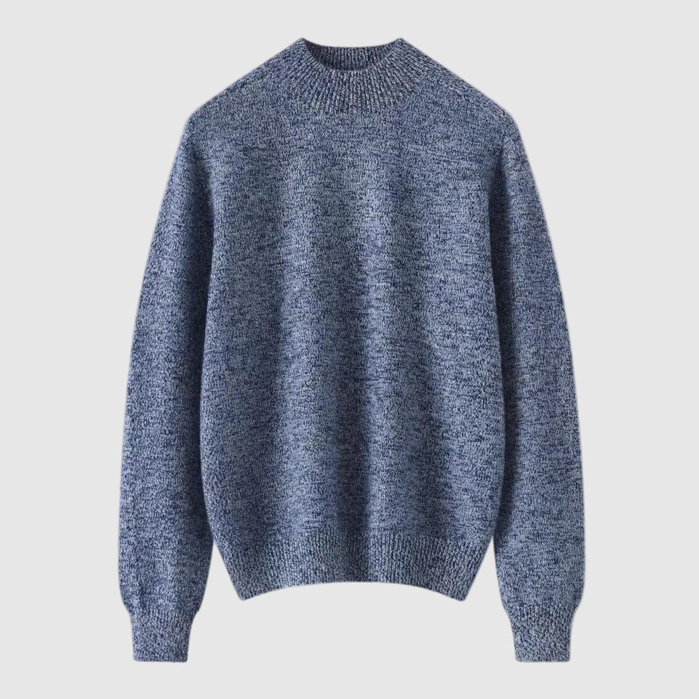 Freddie Relaxed Fit Pullover Sweater | Crewneck Long Sleeve Pullover Sweater