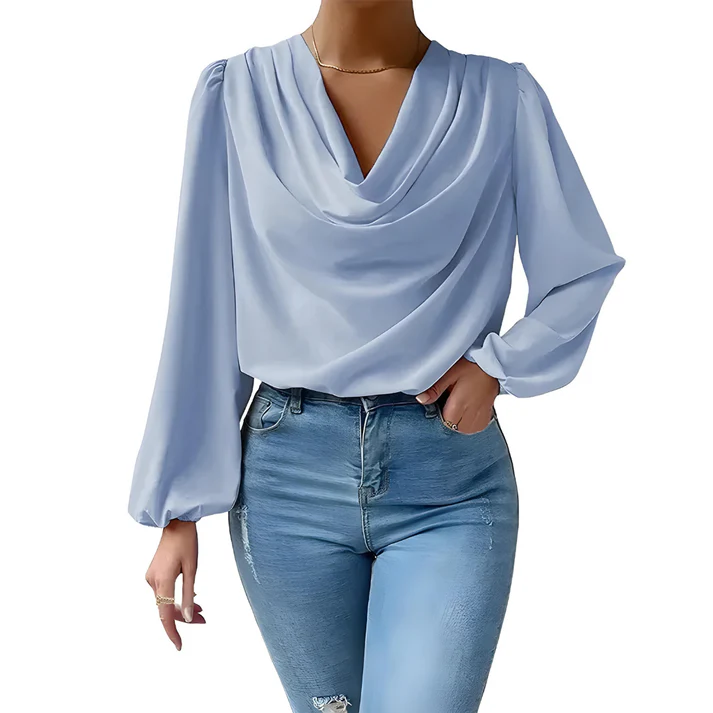 Alicia Blouse | Women's Elegant Satin Blouse