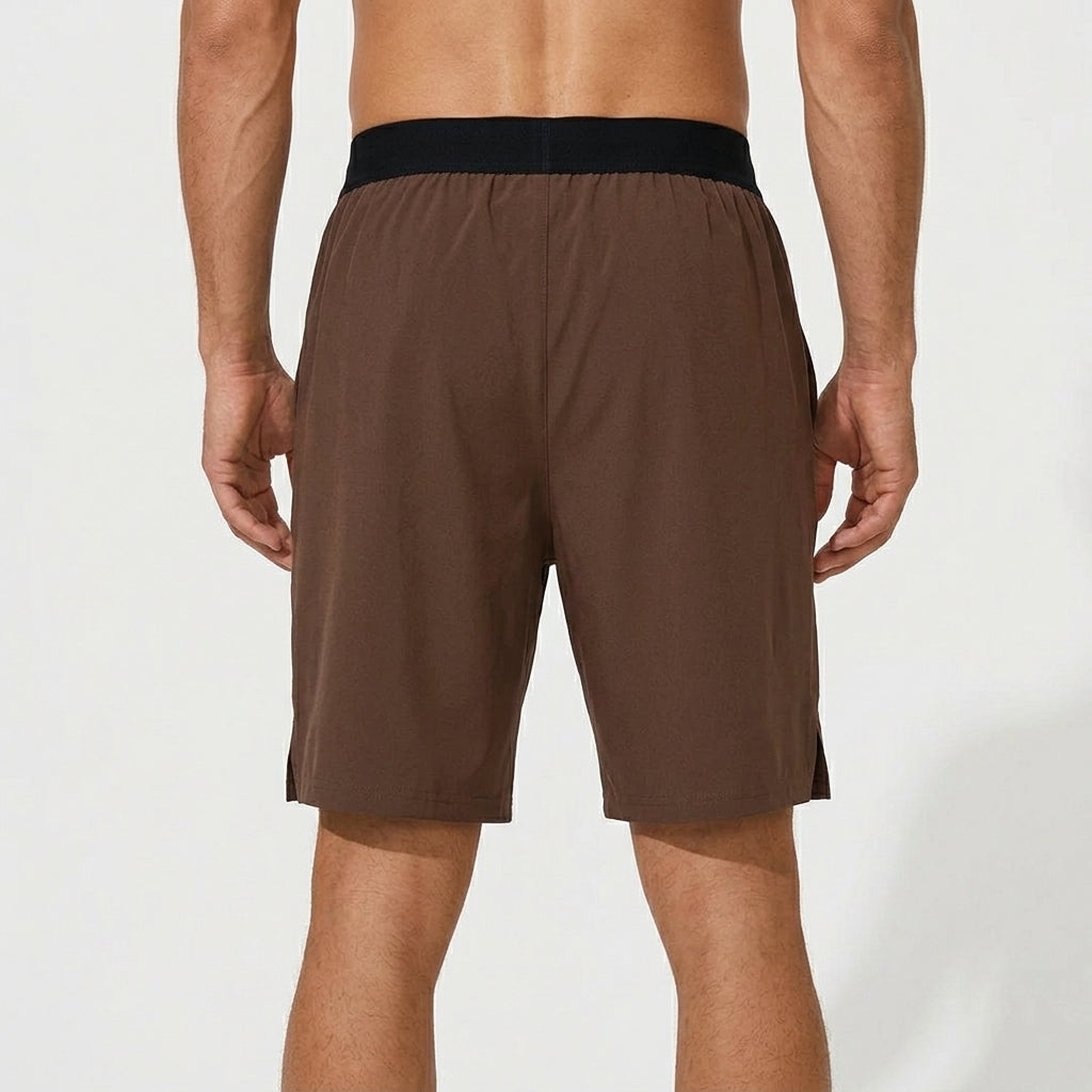 Theodore Relaxed Fit Shorts | Elastic Waistband Side Pockets Shorts