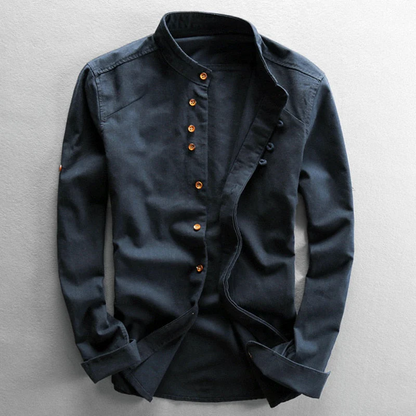 Bailey Shirt | Linen Blend Lightweight Shirt