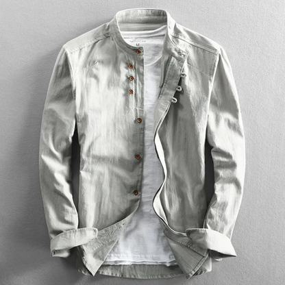 Bailey Shirt | Linen Blend Lightweight Shirt
