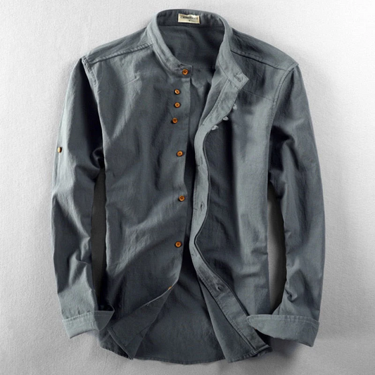 Bailey Shirt | Linen Blend Lightweight Shirt