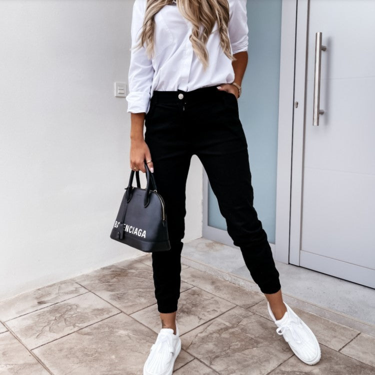 Beckie Pants | Women's Stretch Skinny Jogger Pants