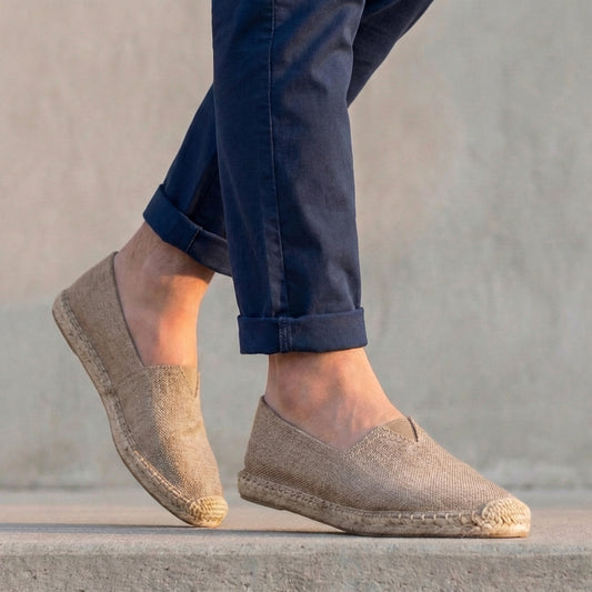 Oliver Orthopedic Slip-On Espadrilles | Jute Sole Slip-On Espadrilles