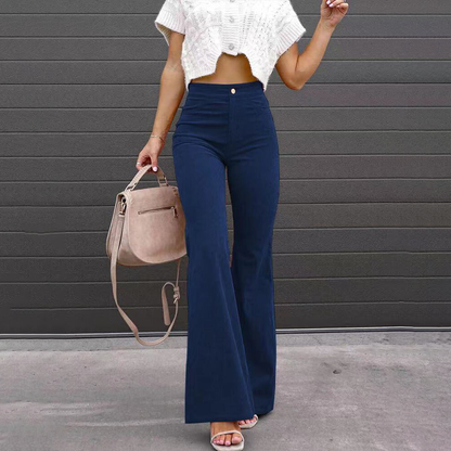Bernice Pants | Women's High-Waisted Flared Pants