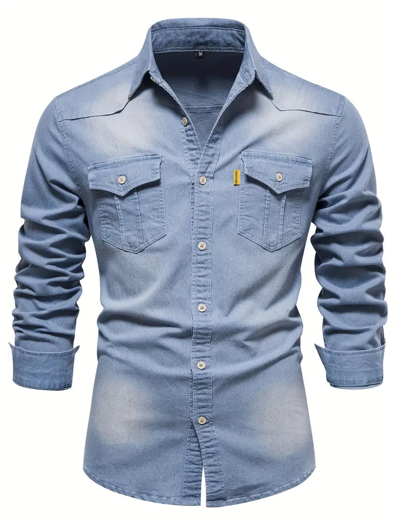 Billy Shirt | Men's Long-Sleeve Denim Button-Up