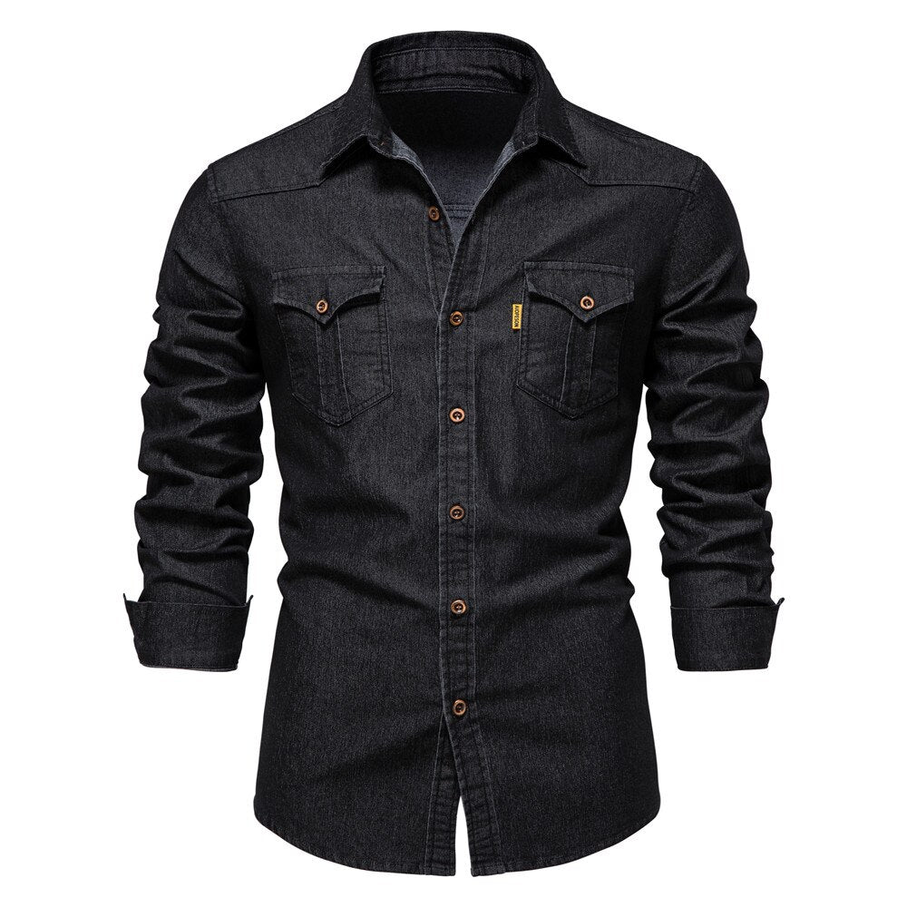 Billy Shirt | Men's Long-Sleeve Denim Button-Up