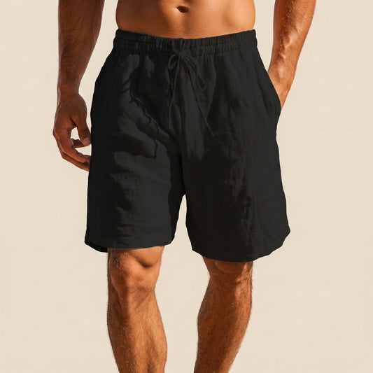 Leo Relaxed Fit Swim Shorts | Drawstring Waist Pockets Swim Shorts