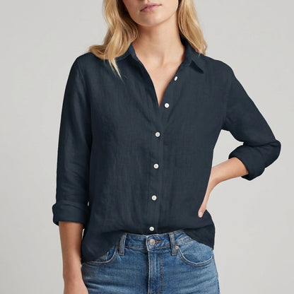 Isla Relaxed Fit Blouse | Floral Long Sleeve Blouse