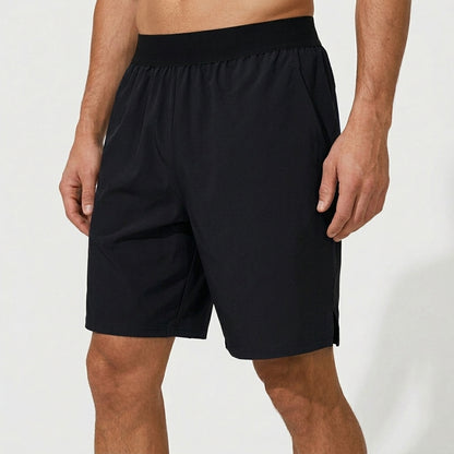 Theodore Relaxed Fit Shorts | Elastic Waistband Side Pockets Shorts