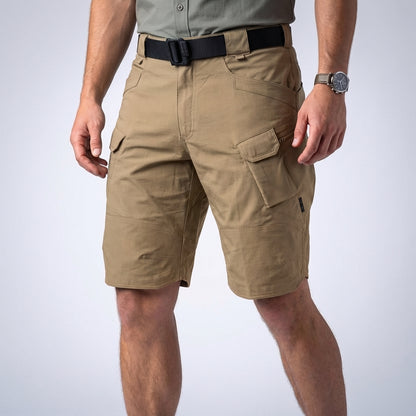 Oscar Relaxed Fit Tactical Cargo Shorts | Cargo Pockets Knee-Length Shorts