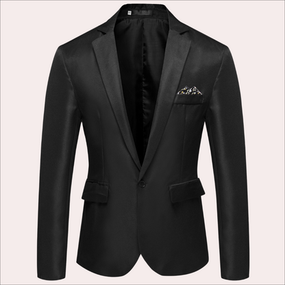Oliver Tailored Fit Blazer | Notch Lapels Button Front Blazer
