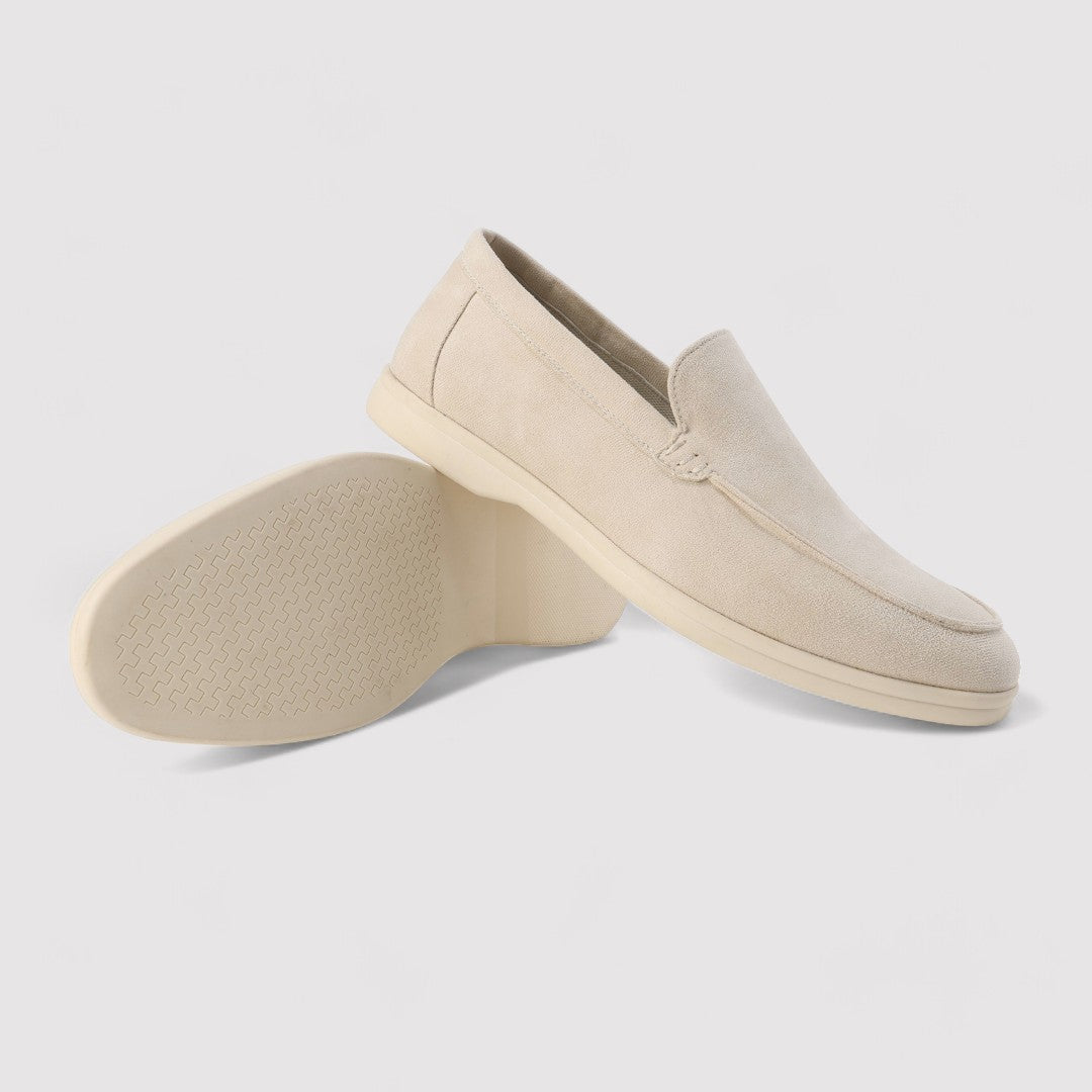 Christian Loafers | Men's Suede Slip-On Loafers