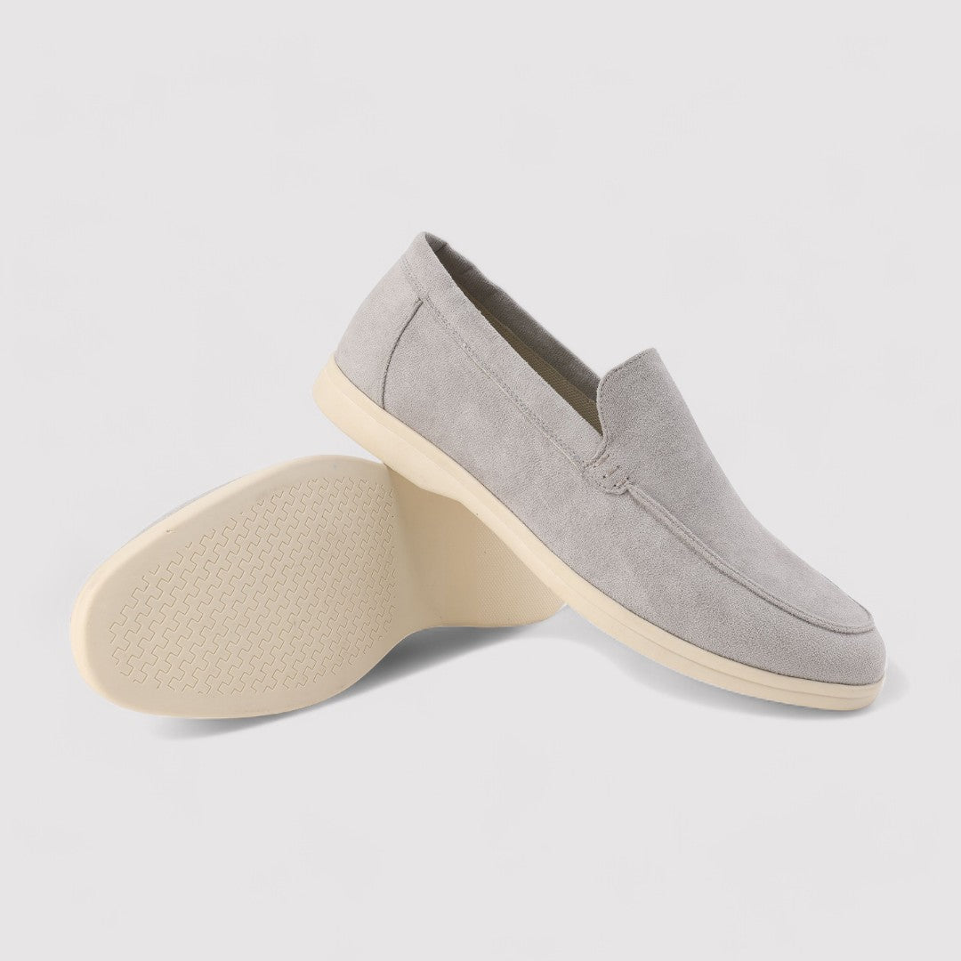 Christian Loafers | Men's Suede Slip-On Loafers