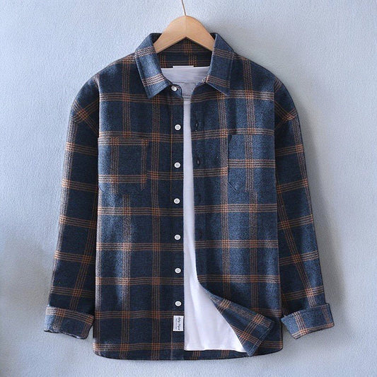 Derek Shirt | Men's Classic Plaid Flannel Shirt