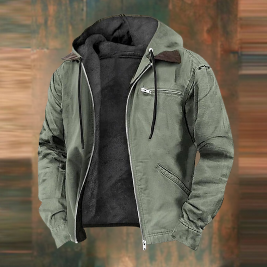 Dustin Bomber Jacket | Men's Quilted Insulated Warm Bomber Jacket