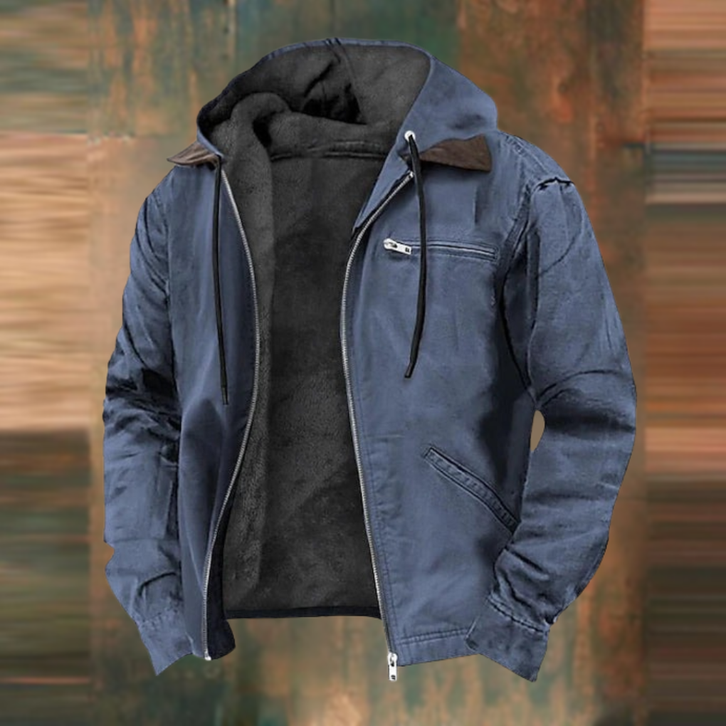 Dustin Bomber Jacket | Men's Quilted Insulated Warm Bomber Jacket
